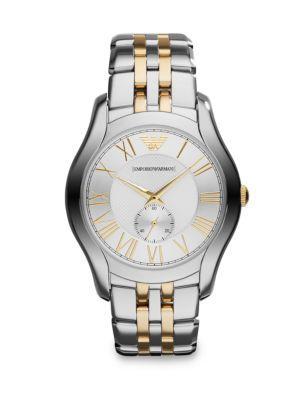 Emporio Armani Two-toned Stainless Steel Watch