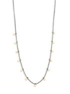 Sia Taylor Dots Sterling Silver & 18k Yellow Gold Necklace
