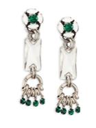 Dannijo Reef Crystal Drop Earrings