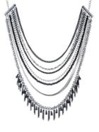 Abs By Allen Schwartz Jewelry Black Magic Multi-row Necklace