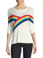 Spiritual Gangster Knit Rainbow Sweater