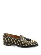 Gucci Studded Leather Loafers
