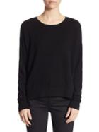 Vince Cashmere Solid Crop Top