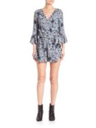 Free People Ruffled Romper