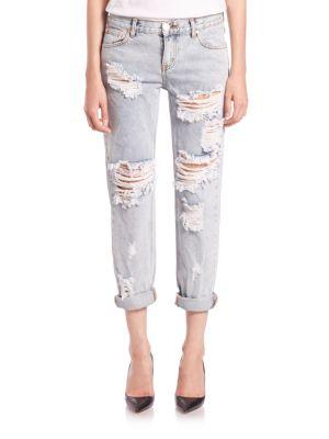 One Teaspoon Distressed Awesome Baggies Jeans