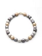 Majorica 14mm Multicolor Baroque Pearl Necklace/17