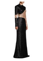 Rachel Zoe Genevieve Two-tone Sequin Column Gown