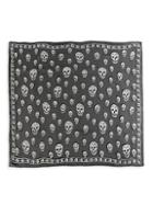 Alexander Mcqueen Reversible Skull Scarf