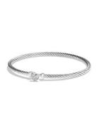 David Yurman Cable Collectibles Heart Bracelet With Diamonds
