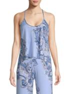 In Bloom Thyme Paisley-print Camisole