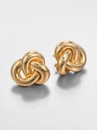 Roberto Coin 18k Yellow Gold Knot Earrings