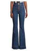 Alice + Olivia Jeans Beautiful High-rise Bell Bottom Jeans