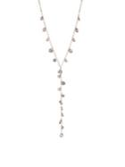 Adriana Orsini Shaker Y Swarovski Crystal Drop Necklace