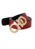 Salvatore Ferragamo Leather Buckle Belt