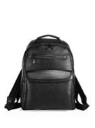 Saks Fifth Avenue Collection Solid Leather Backpack