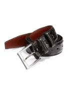 Saks Fifth Avenue Collection Collection Ostrich Leather Belt