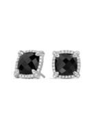 David Yurman Chatelaine Pave Bezel Stud Earring With Black Onyx And Diamonds