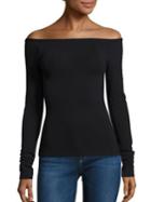 Theory Ennalyn Off-the-shoulder Top