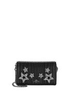 Coach Callie Embellished Quilted Leather Chain Clutch