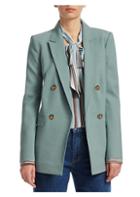 Elizabeth And James Sterling Wool Double-breasted Blazer