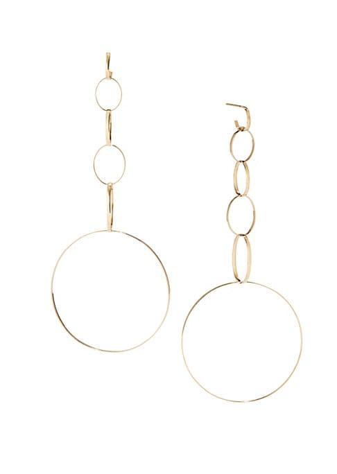 Lana Jewelry Multi-hoop Duster Earrings