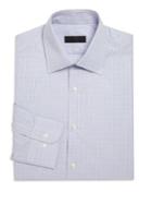 Ike Behar Checkered Cotton Dress Shirt