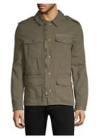 John Varvatos Dragon Garment-dyed Cotton Jacket