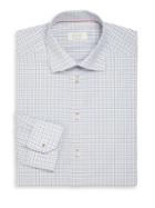 Eton Contemporary-fit Check Cotton Dress Shirt