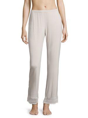 Saks Fifth Avenue Collection Lori Lace-accented Wide-leg Pants