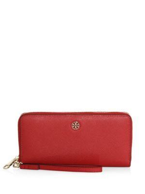 Tory Burch Perry Passport Leather Continental Wallet