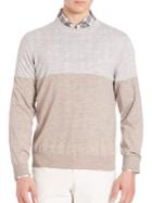 Brunello Cucinelli Wool & Cashmere Blend Pullover Sweater