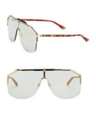 Gucci Havana Shield Sunglasses