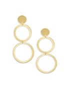 Lana Jewelry Double Open Circle Earrings