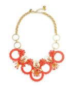 Kate Spade New York Coral Ring Necklace