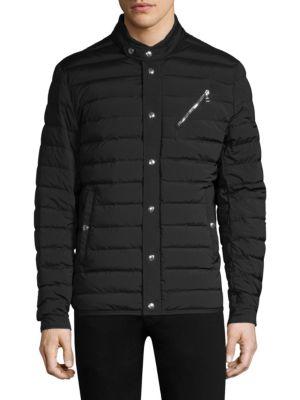 Moncler Quilted Snapped Jacket
