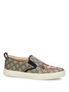 Gucci Dublin Angry Cat Gg Supreme Skate Sneakers