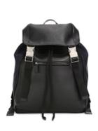 Saks Fifth Avenue Collection Mixed Media Backpack