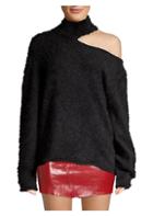 Rta Langley Cut-out Shoulder Mohair & Wool Sweater