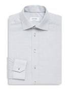 Eton Geometric Print Regular-fit Cotton Dress Shirt