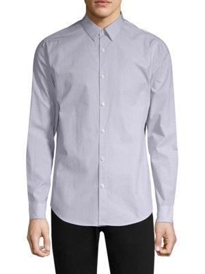 Theory Irving Cotton Button-down Shirt
