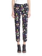 Opening Ceremony Fruit Face Flat-front Pants