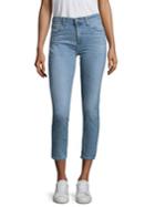 Ag Mid-rise Cropped Jeans