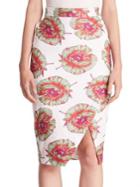 Altuzarra Wilcox Floral-print Pencil Skirt