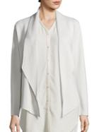 Eileen Fisher Silk & Cotton Jacket
