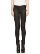 Rick Owens Solid Leather Leggings