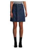 3x1 Kelly Denim Paperbag Mini Skirt