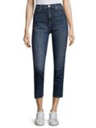 Hudson Zoey High Rise Straight Jeans