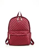 Mz Wallace Oxford Medium Metro Quilted Nylon Backpack
