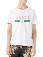 Gucci Washed T-shirt With Gucci Print