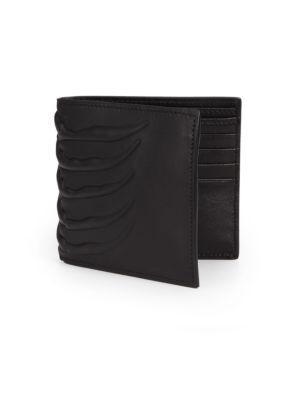 Alexander Mcqueen Leather Billfold Wallet